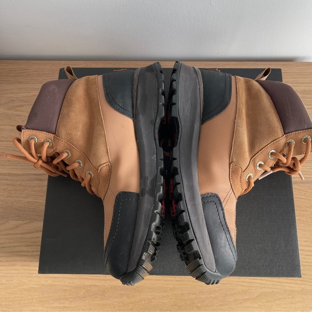 UGG boots Men's Emmett duck waterproof boot 7 brown Black Lace-Up ankle winter - Picture 5 of 12